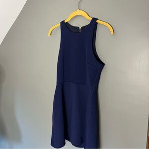Bec and Bridge Dress Blue Womens 4 Oska skater mini dress